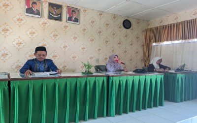 Perkuat Mutu Asesmen, MTsN 1 Palas Laksanakan Rapat Persiapan ASAS Ganjil